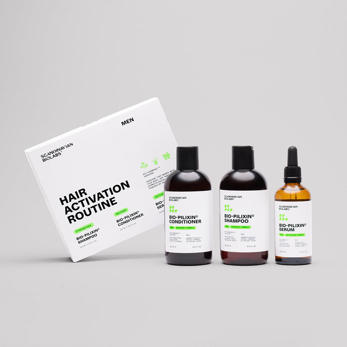 Hair Growth Routine for Men